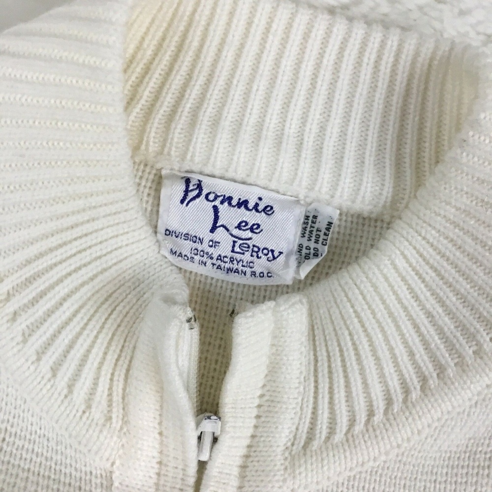 Vintage Bonnie Lee Women's Novelty Cardigan Golf - Picture 3 of 6